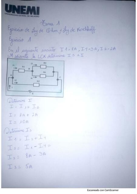 taAplicar la Ley de Ohm y Leyes de Kirchhoff para calcular voltajes, corrientes y resistencias en un circuito eléctrico. Aplicar las fórmulas de resistencias serie y paralelo, divisor de voltaje y divisor de corriente.