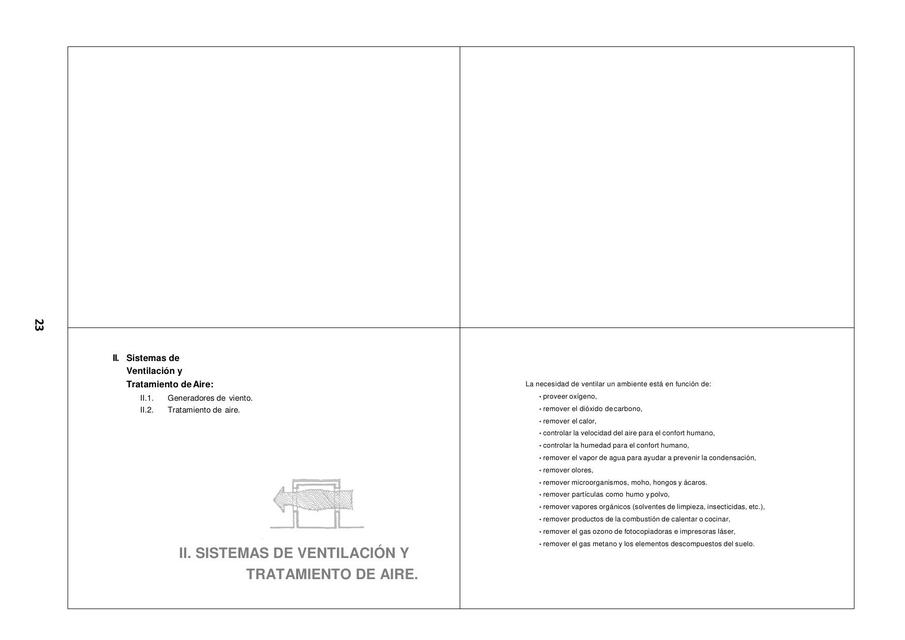 Sistemas de ventilación y tratamiento de aire