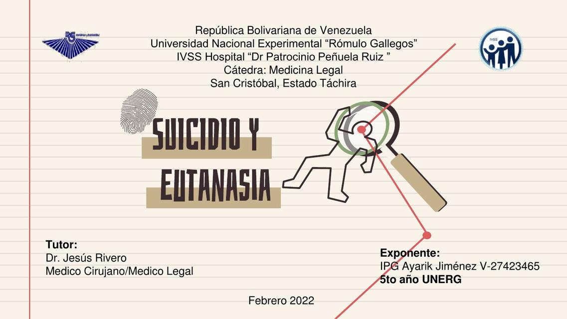 Suicidio y Eutanasia