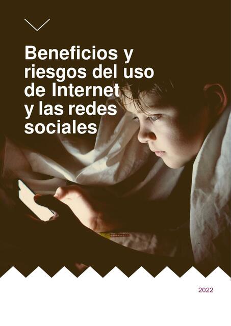 Beneficios y Riesgos Uso de Internet y Redes Sociales | Psicopedagogía ...