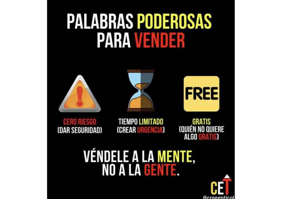 Palabras Poderosas para Vender 