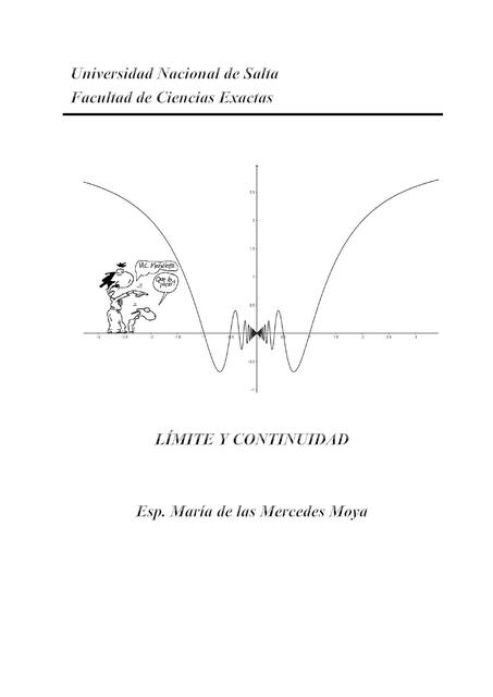 Notas de Límite y Continuidad