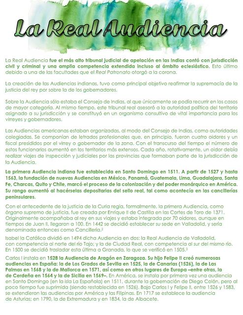 La Real Audiencia Ary uDocz