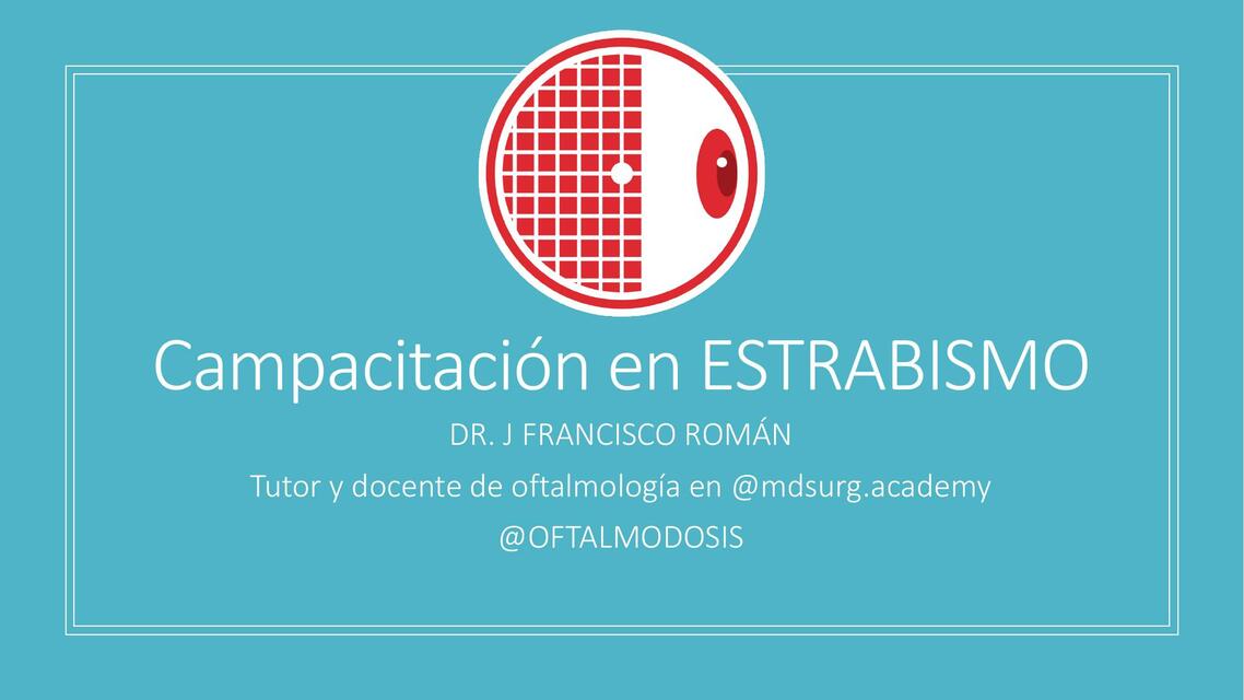 Estrabismo: aprende un poco más