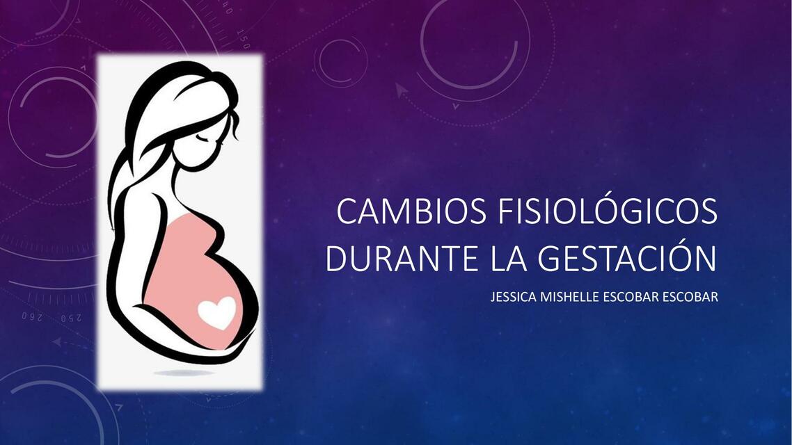 Cambios Fisiológicos Durante la Gestación