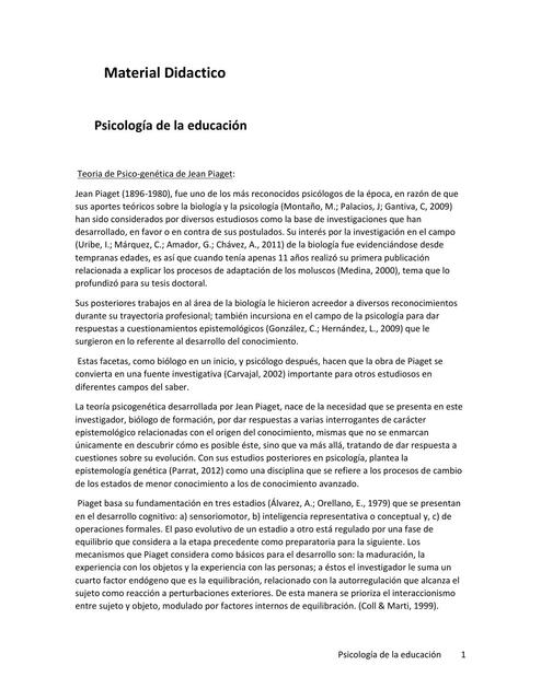 Material Didáctico de Psicología 