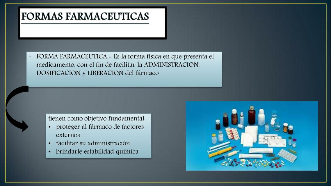 Formas Farmacéuticas 