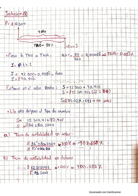 Practica. Solución (Ingeniería Económica)