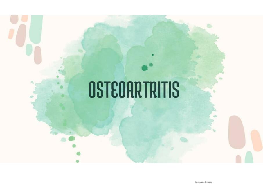 Osteoartritis