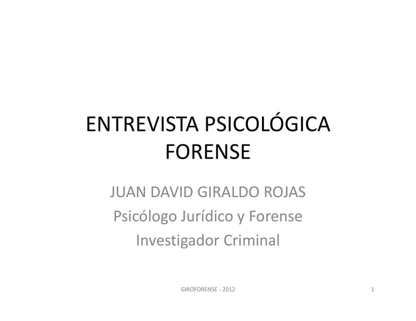 Entrevista forense jdgr material