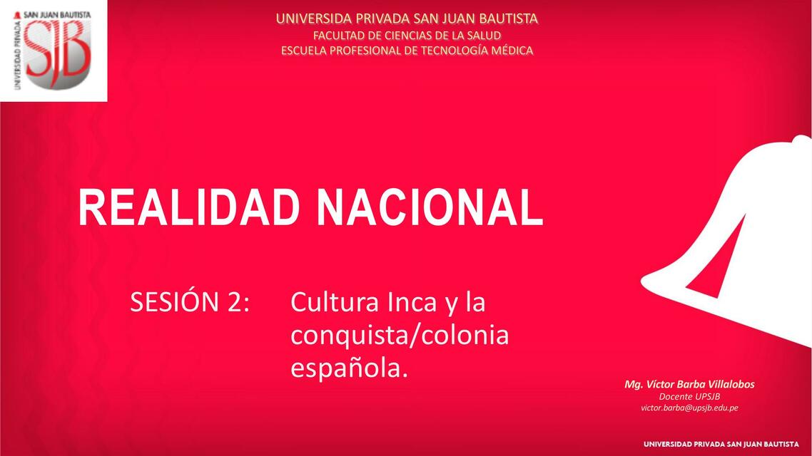 S02 Cultura Inca Conquista y colonia española 1