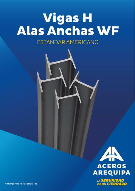 Vigas H. Alas anchas WF