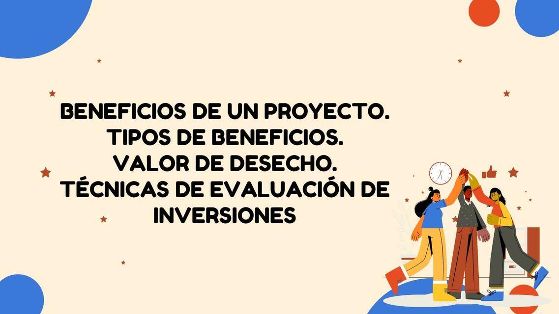 Beneficios De Un Proyecto De Vida