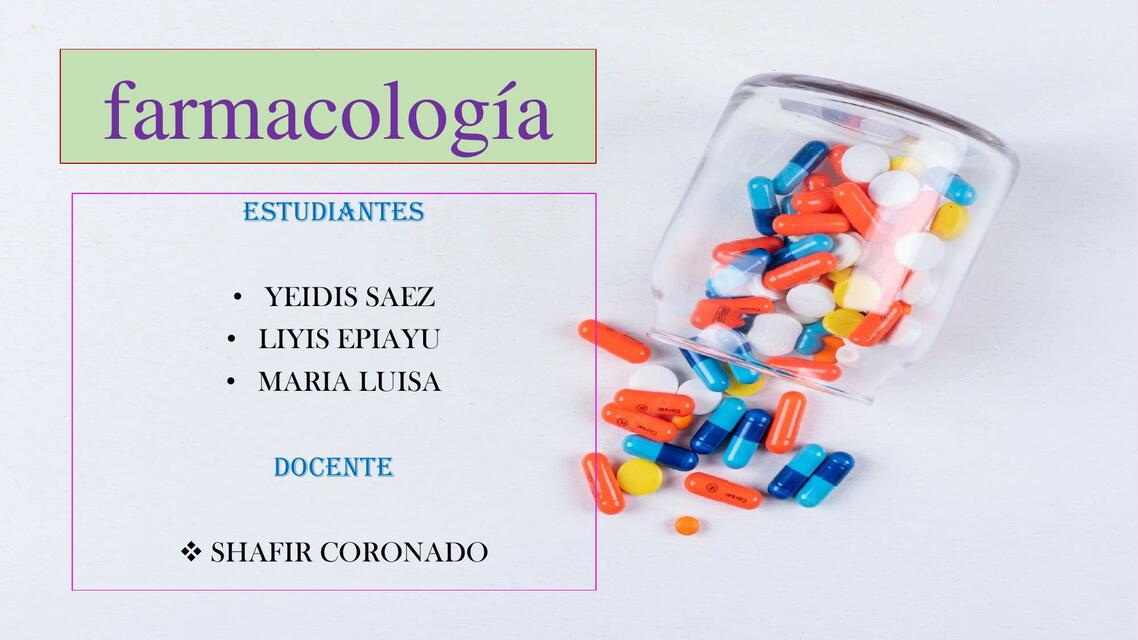 Farmacología