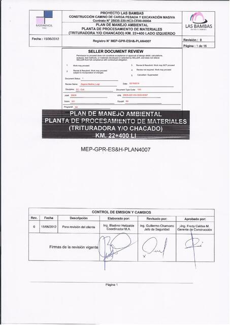 PLAN DE MANEJO AMBIENTAL