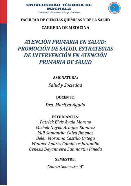 Promoción de salud