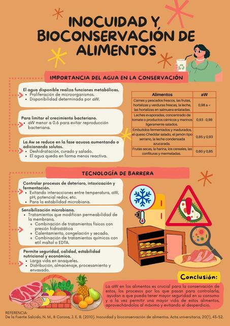 Inocuidad y bioconservación de alimentos