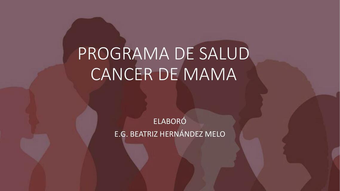 Cáncer de Mama