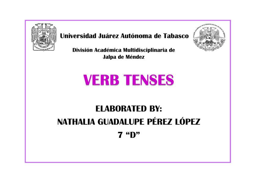 Verb Tenses