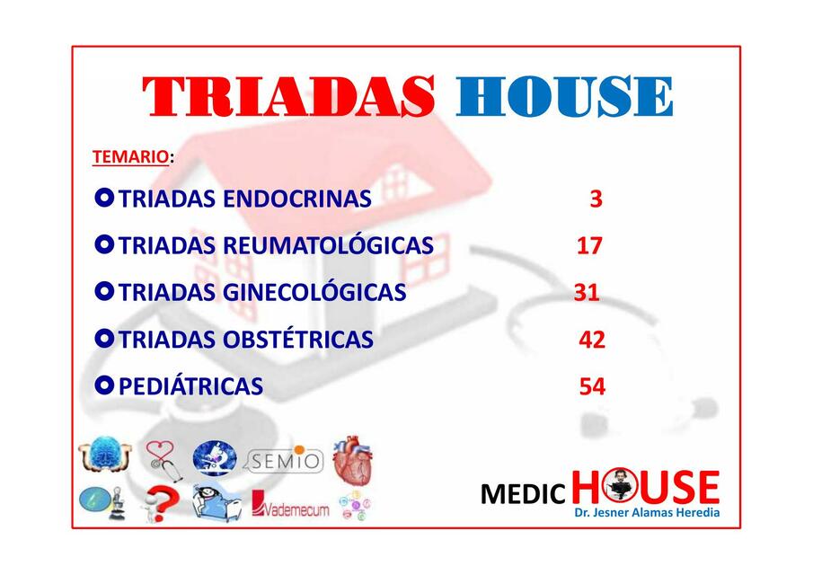 Manual triadas house