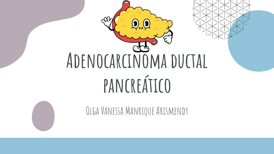 Adenocarcinoma ductal pancreático