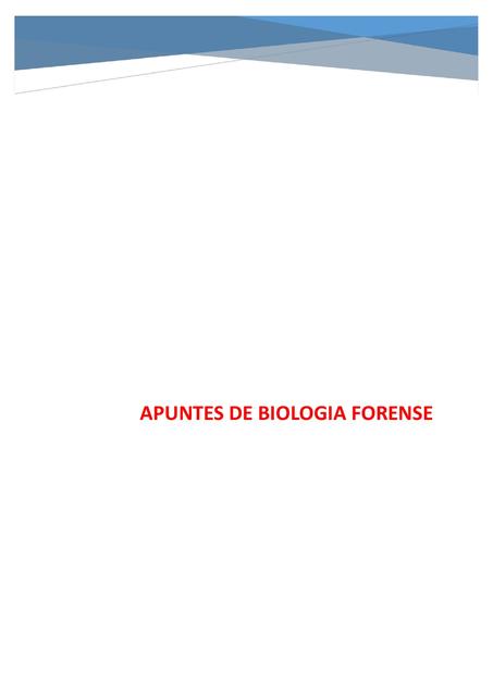 Biología forense