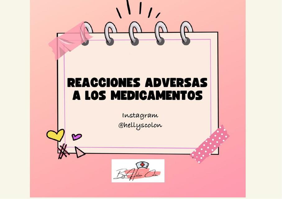 Reacciones Adversas a los Medicamentos