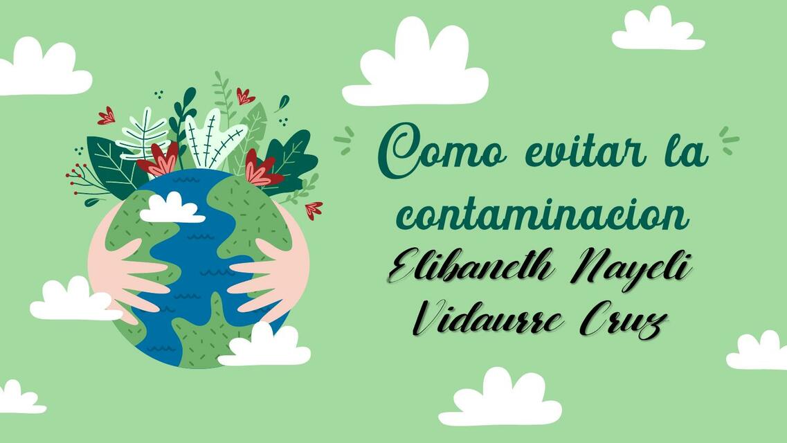 Como Evitar la Contaminación