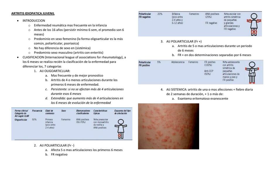 Artritis idiopática juvenil