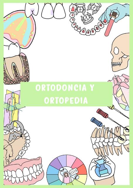 Ortodoncia y Ortopedia- Plantilla 