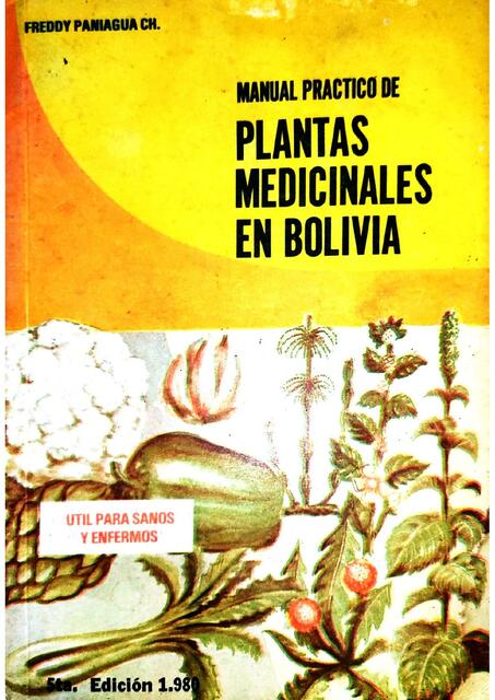 Manual de Plantas Medicinales