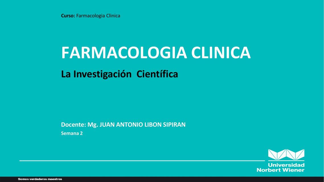 La investigación científica