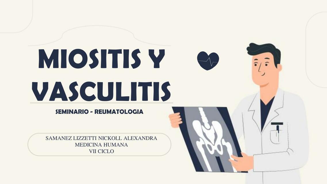 Miositis y Vasculitis 