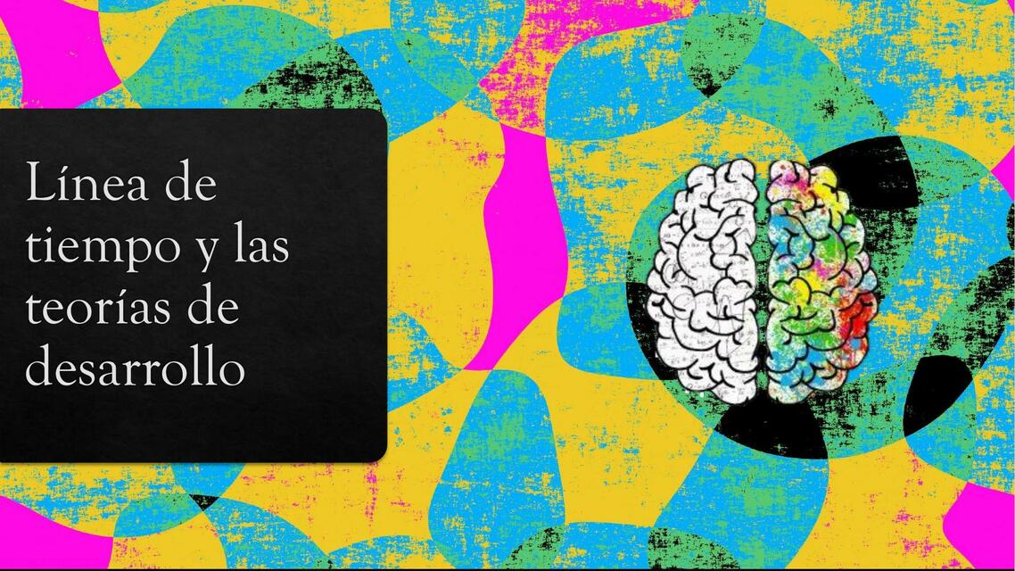 Línea de Tiempo de las Teorías de Desarrollo