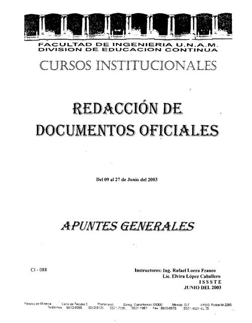 Redacción de Documentos