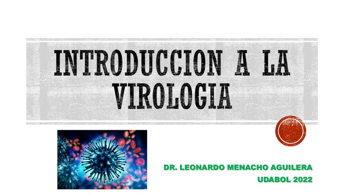 Introducción a la Virología 