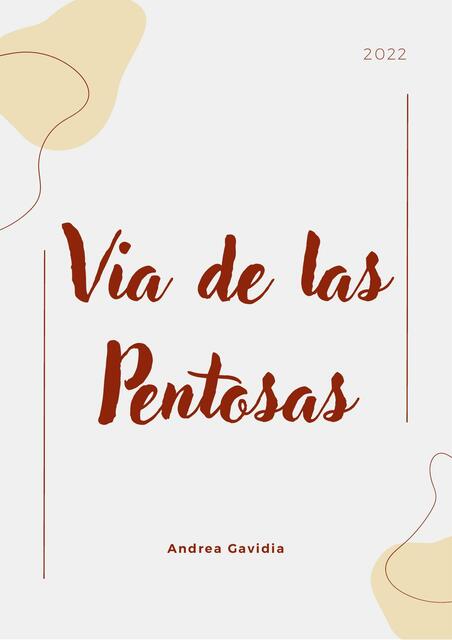 Vía de las Pentosas