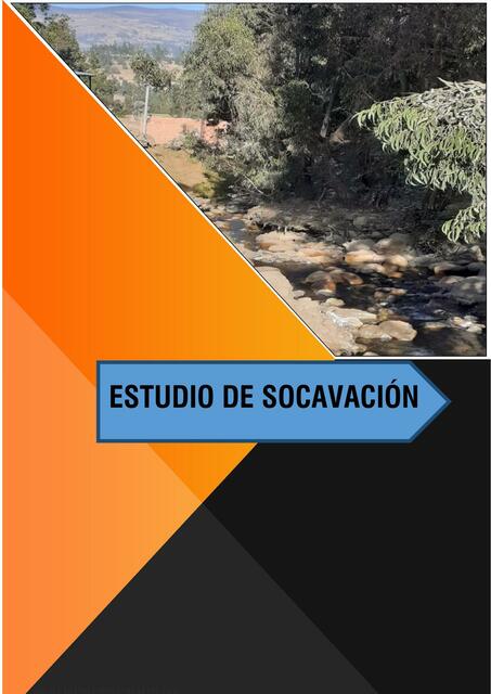 Estudio de Socavación