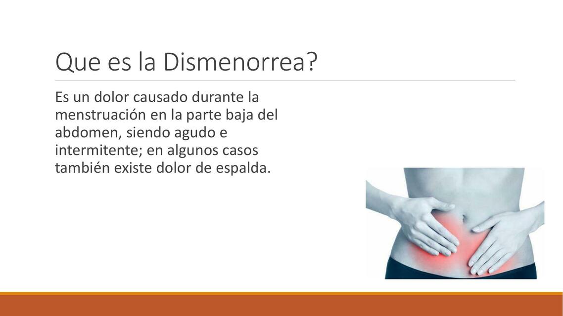 Dismenorrea