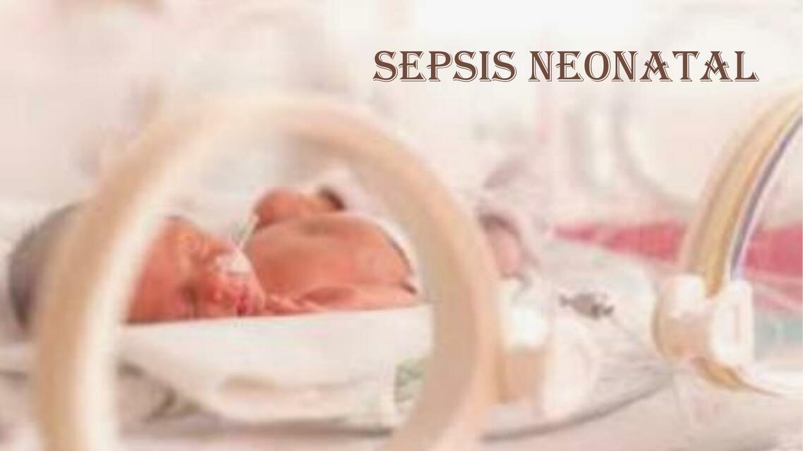 Sepsis Neonatal