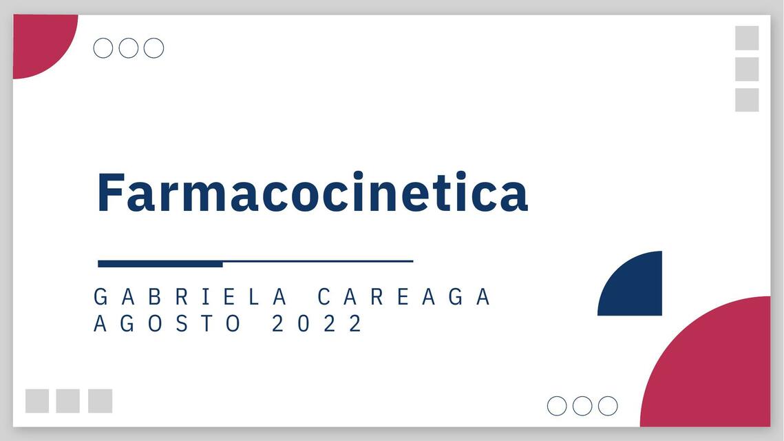 Farmacocinética