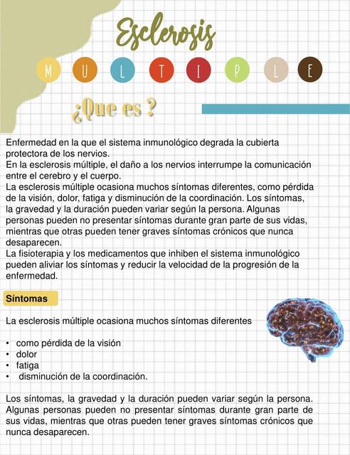 Esclerosis Múltiple