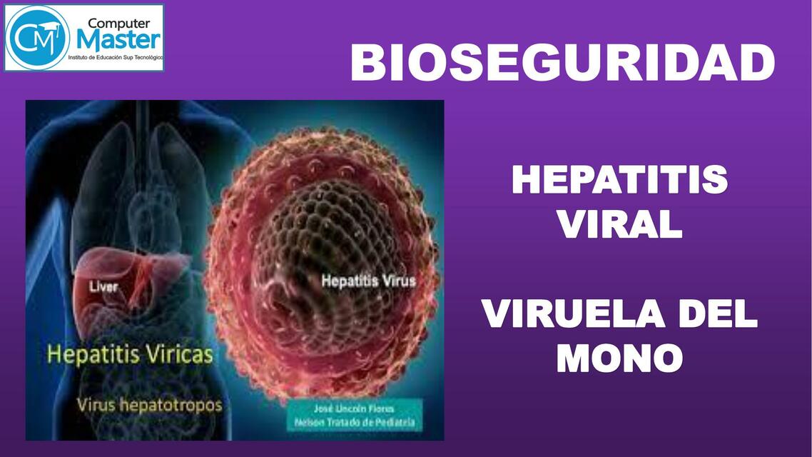 Hepatitis y Viruela del Mono 