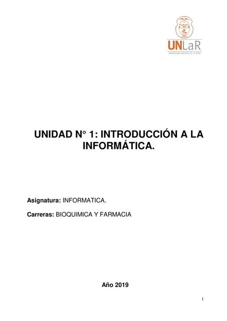 Introducción a la Informática