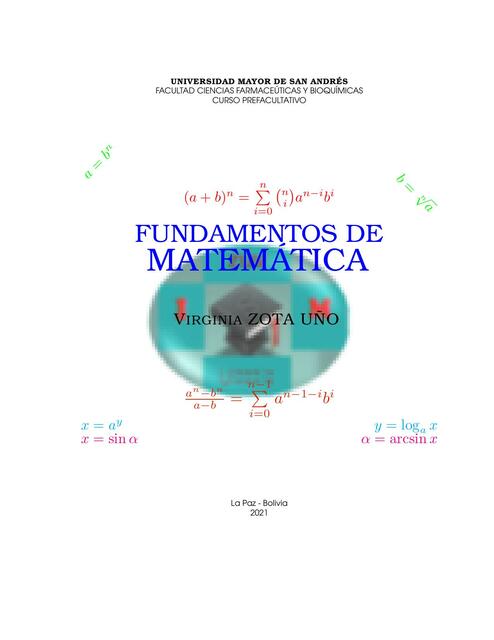 Taller: Fundamentos de matemática