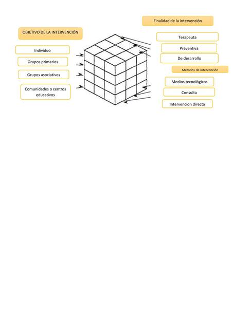 Objetivo de la intervención