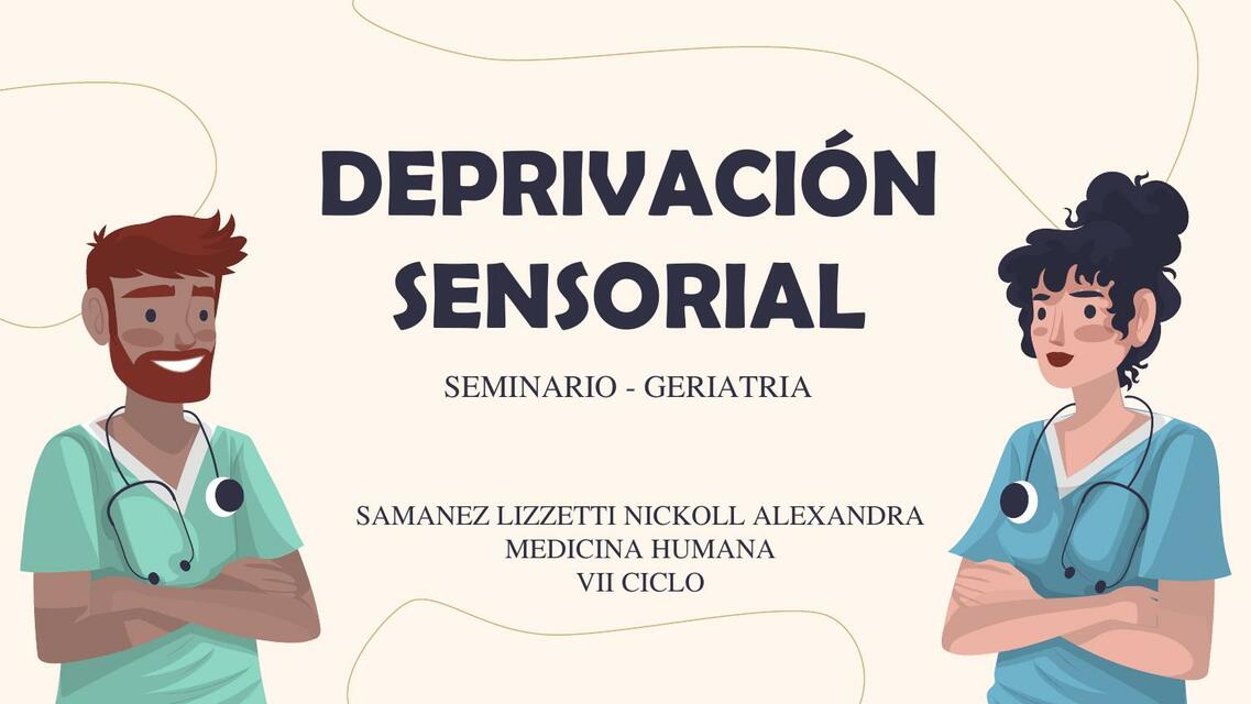 Deprivación Sensorial