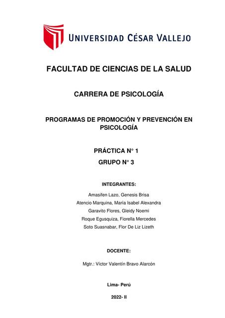 Análisis crítico salud mental y bienestar psicológico en el Perú