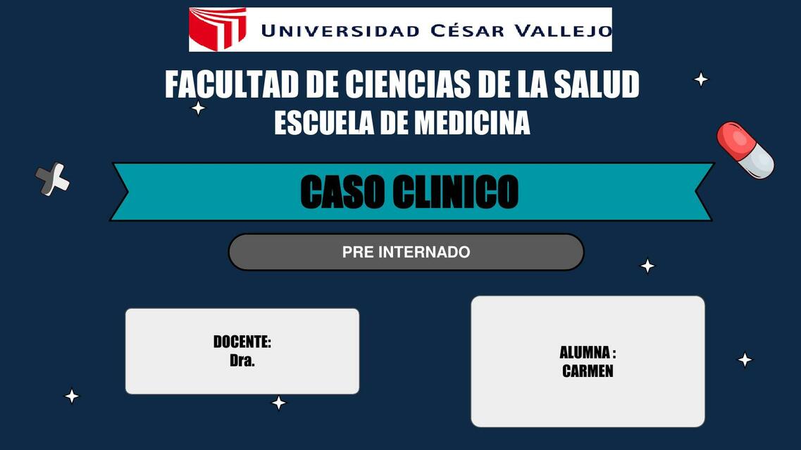 Caso clínico Pre internado