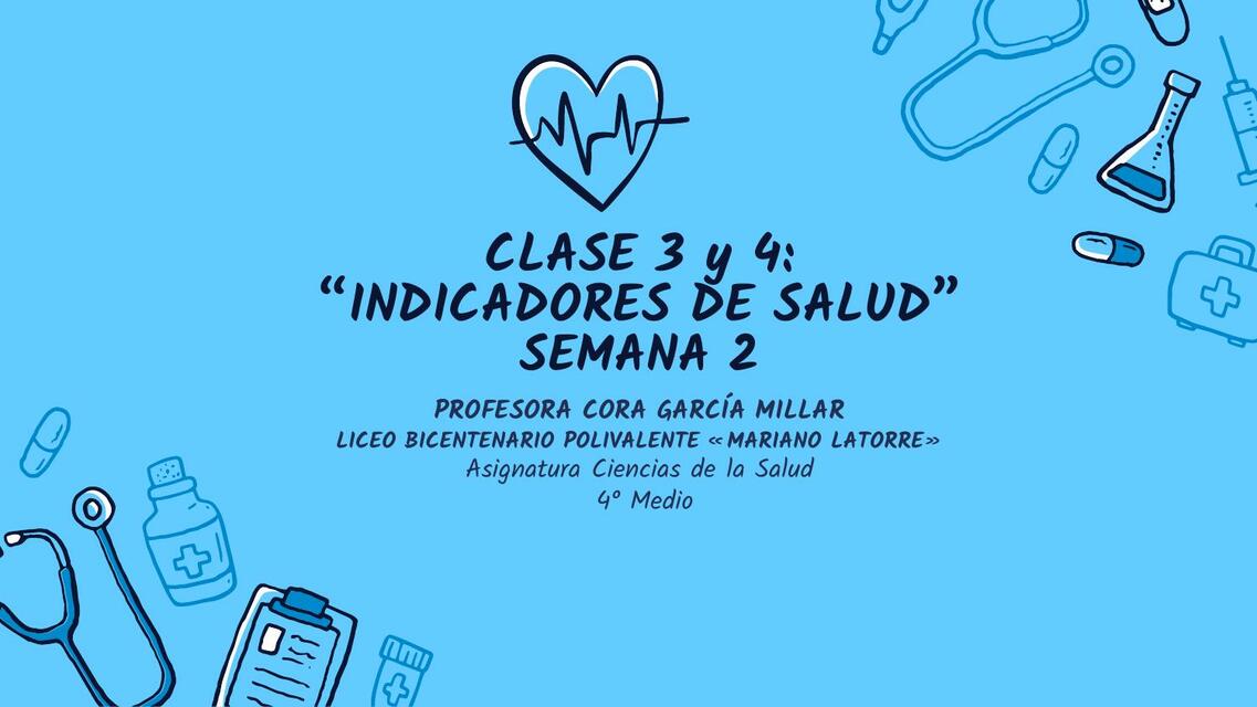 Indicadores de salud